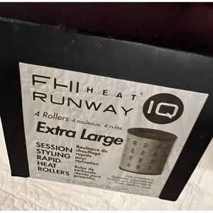 FHI Heat Runway IQ Session Styling Rapid Heat Rollers Extra Large XL Curlers